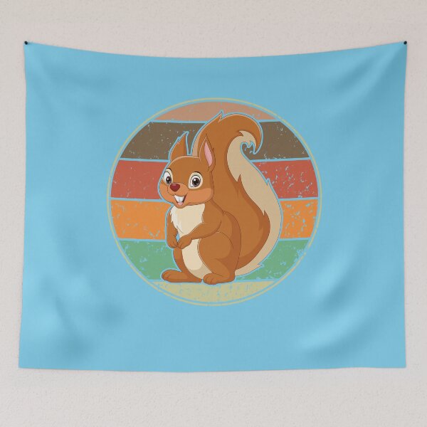Item preview, Cute squirrel kids motif boys girls birthday gift designed and sold by Renergie.