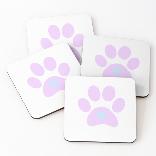 Item preview, Lavender Dog Paw Print designed and sold by tstarch.