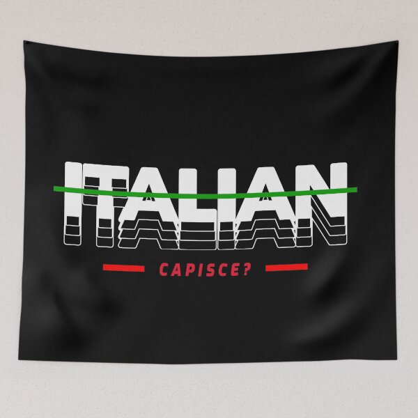 Item preview, Italian Capisce? designed and sold by molamode.