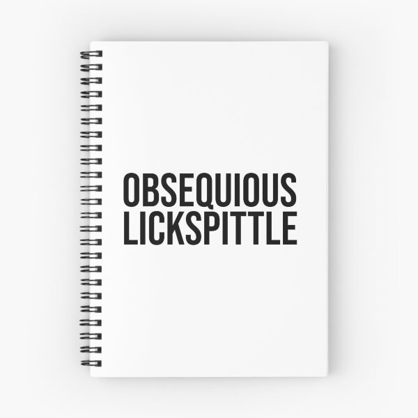 Item preview, Obsequious Lickspittle designed and sold by McEvoy Athletic Co.