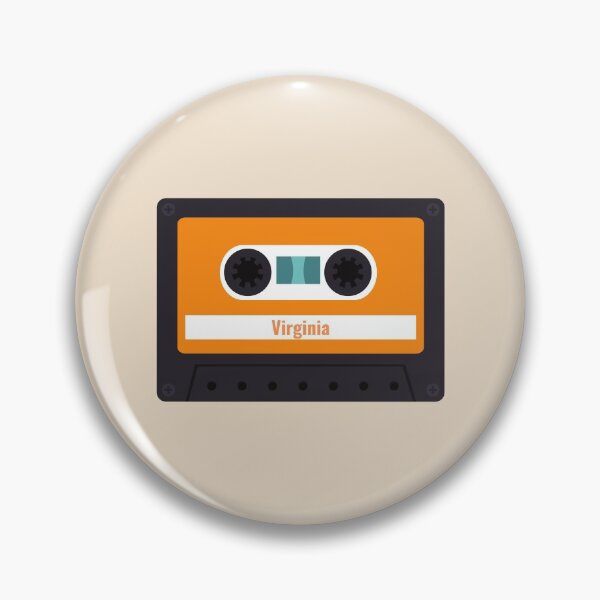 Item preview, Virginia - Retro Cassete designed and sold by CityCollection.