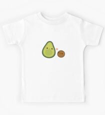 Cute avocado and stone Kids Tee