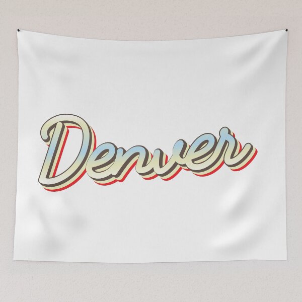 Item preview, Denver College Town Script 1 designed and sold by Lokalista.