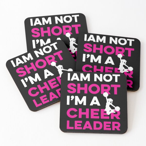 Item preview, I am not Short I am a Cheerleader designed and sold by TendyTees.