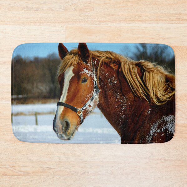 Item preview, Warm Light and Snow on Horse designed and sold by KellyHeaton.