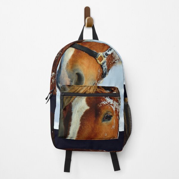 Item preview, Warm Light and Snow on Horse designed and sold by KellyHeaton.