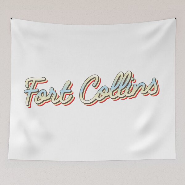 Item preview, Fort Collins College Town Script 1 designed and sold by Lokalista.