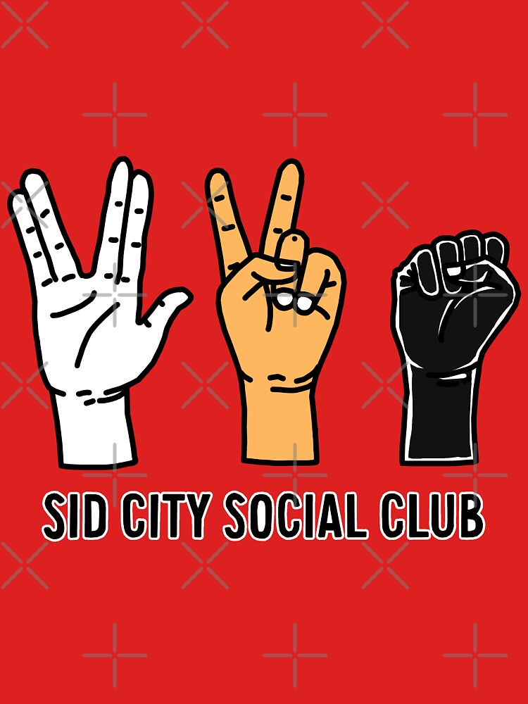 Disover Sid City Soociial Clubb World Tour: Hands Tank Top