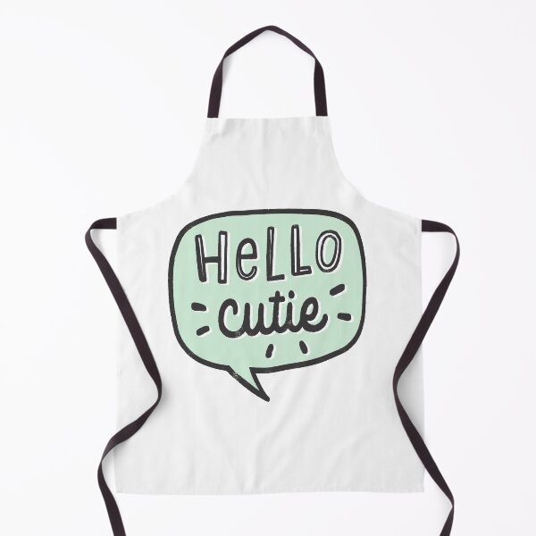 Item preview, Cute "Hello Cutie" hand lettering designed and sold by gamboling.