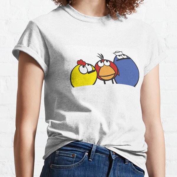 Angry Birds Short Sleeve T Shirt Women Teen Girl Juniors Size M 