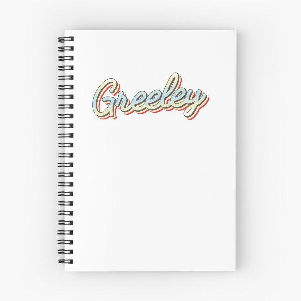 Item preview, Greeley College Town Script 1 designed and sold by Lokalista.