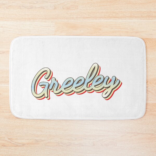 Item preview, Greeley College Town Script 1 designed and sold by Lokalista.