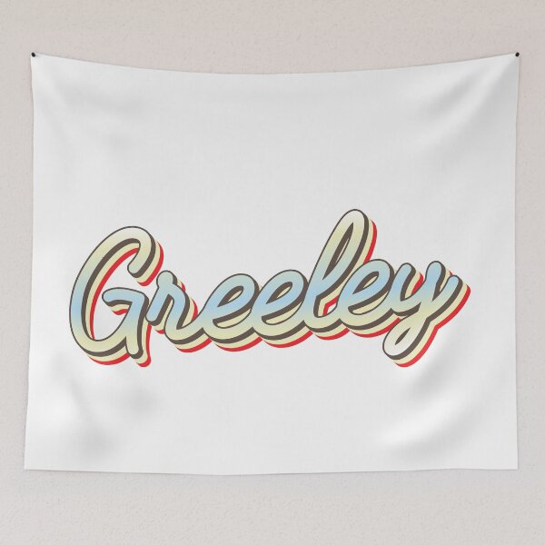 Item preview, Greeley College Town Script 1 designed and sold by Lokalista.