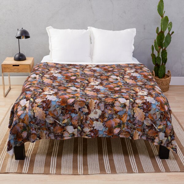 Item preview, Different autumn leaves on the forest floor designed and sold by Pelikancrazy.