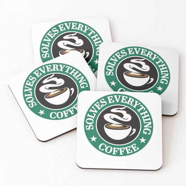 Item preview, Coffee Solves Everything designed and sold by ThirTee.