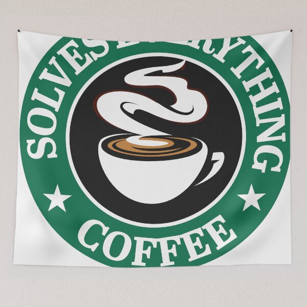 Item preview, Coffee Solves Everything designed and sold by ThirTee.