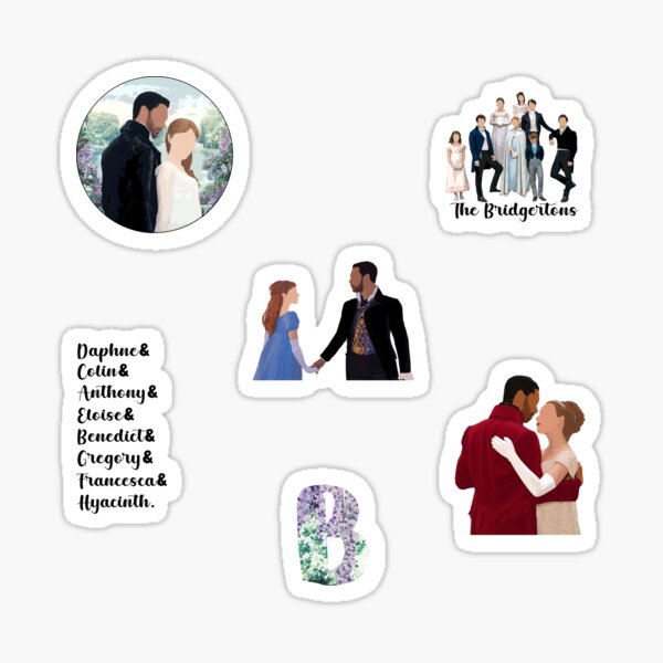 Daphne und Simon Aesthetic 6 Stickerpack Sticker