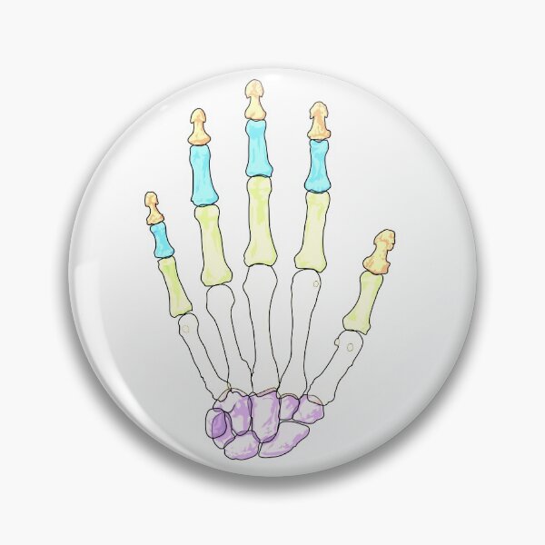 Item preview, Radiology Colorful Hand Skeleton Xray As Radiography designed and sold by lodarohit.