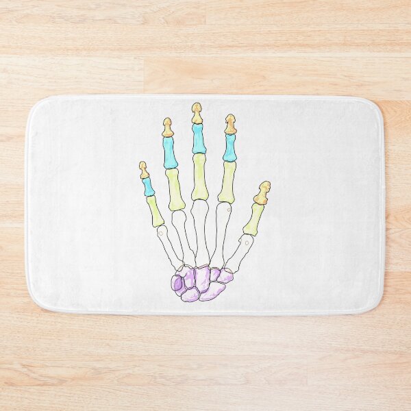 Item preview, Radiology Colorful Hand Skeleton Xray As Radiography designed and sold by lodarohit.