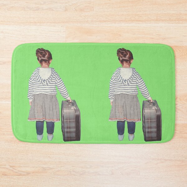 Item preview, Little girl with suitcase designed and sold by MarieClaude1954.
