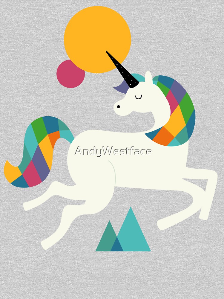 Thumbnail 5 of 5, Toddler Pullover Hoodie, To be a unicorn designed and sold by AndyWestface.