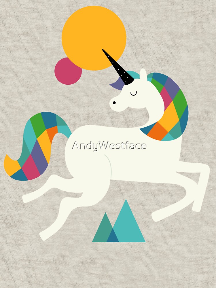 Thumbnail 7 of 7, Pullover Sweatshirt, To be a unicorn designed and sold by AndyWestface.