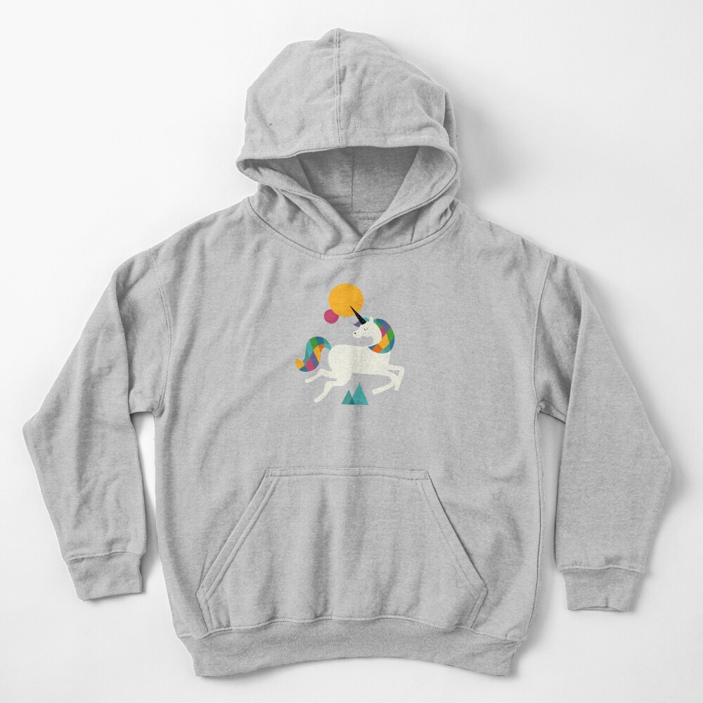 To be a unicorn Kids Pullover Hoodie