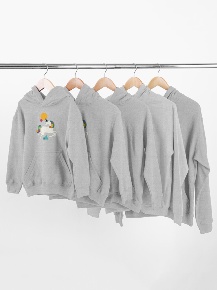 Alternate view of To be a unicorn Kids Pullover Hoodie