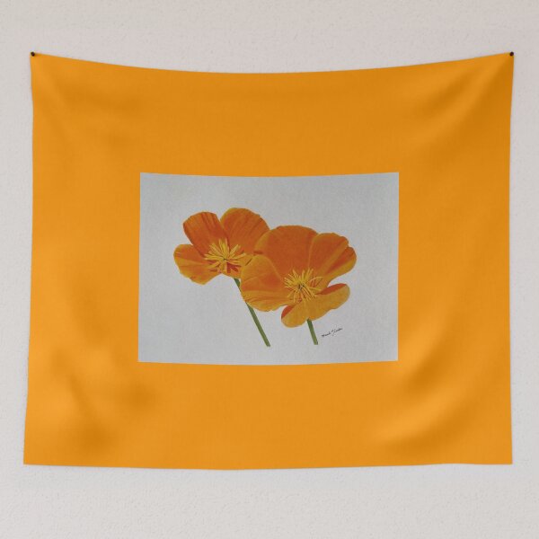 Item preview, California Poppies designed and sold by mandijcreations.