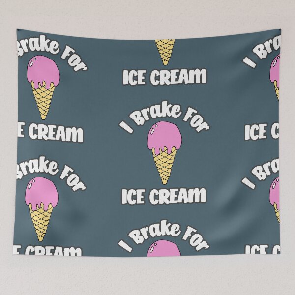 Item preview, I Break For Ice Cream - Pink designed and sold by Chubuter.