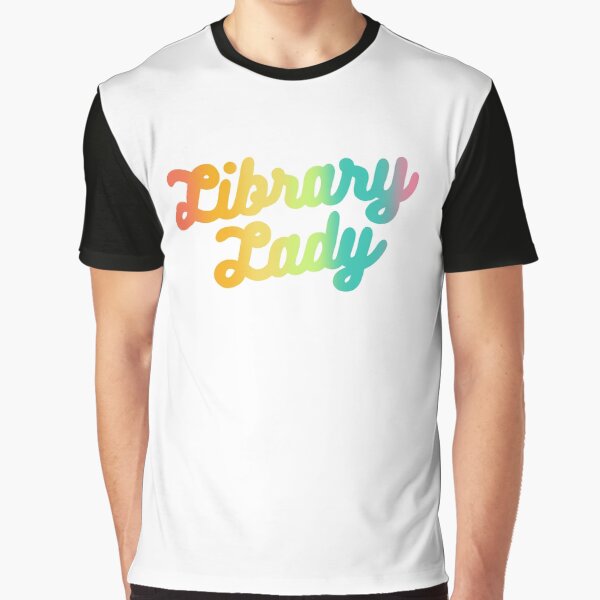 Item preview, Rainbow Library Lady designed and sold by WildeandCo.