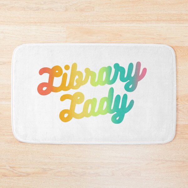 Item preview, Rainbow Library Lady designed and sold by WildeandCo.