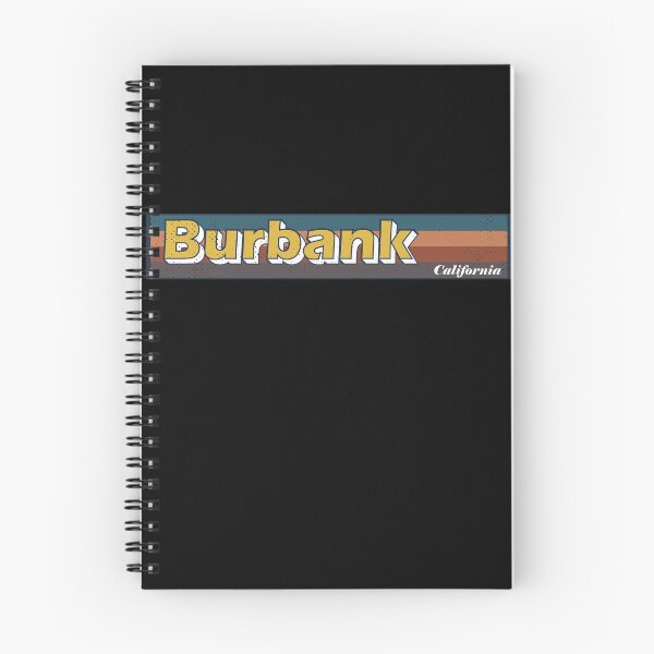 Item preview, Retro Burbank City California Vintage Sunset Gifts designed and sold by kalpanik_Rehana_Begum.