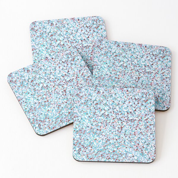 Item preview, floral blue flowy pattern designed and sold by Nicfearn86.