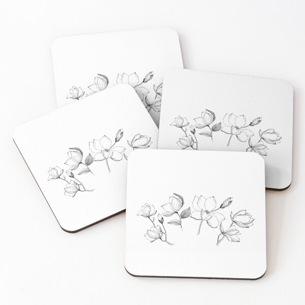 Item preview, Black And White Plant Artwork designed and sold by Bella85s.