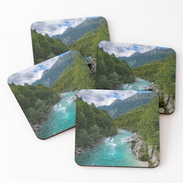 Item preview, Cloudy summer day at Soca river designed and sold by Anyarnia.