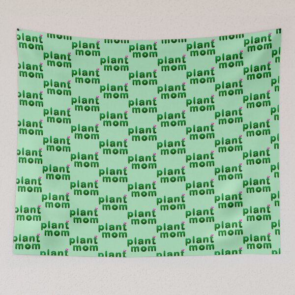 Item preview, Plant Mom Type Graphic Green with Flower designed and sold by forfun-art.