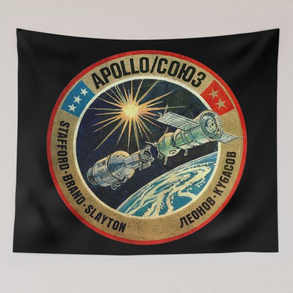 Item preview, vintage Apollo Soyuz mission ( ASTP ) designed and sold by trendistudio.