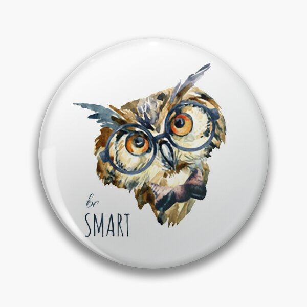 Item preview, Hipster owl in glasses designed and sold by OtterFactory.