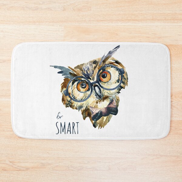 Item preview, Hipster owl in glasses designed and sold by OtterFactory.