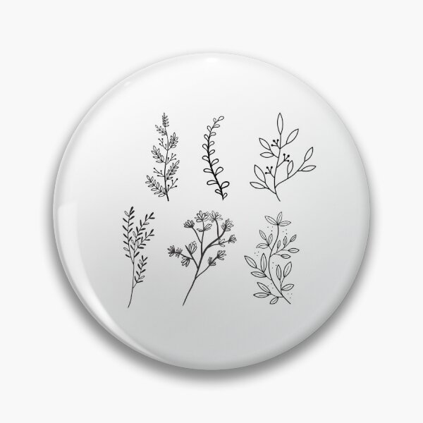 Item preview, Copy of black and white plant sticker pack 3 designed and sold by megan1007.