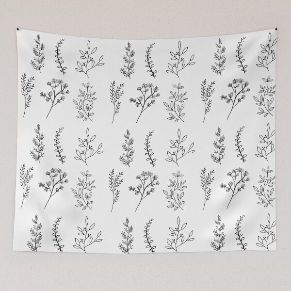 Item preview, Copy of black and white plant sticker pack 3 designed and sold by megan1007.