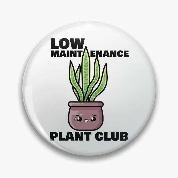 Item preview, Low Maintenance Plant Club designed and sold by DesignByJK.
