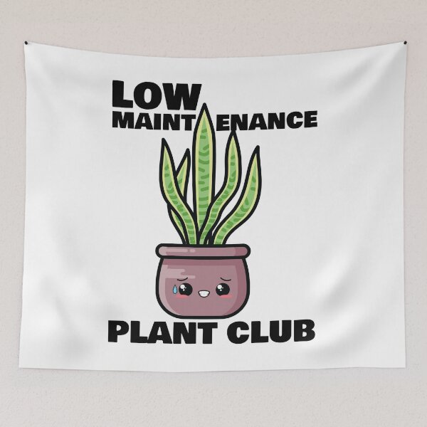 Item preview, Low Maintenance Plant Club designed and sold by DesignByJK.