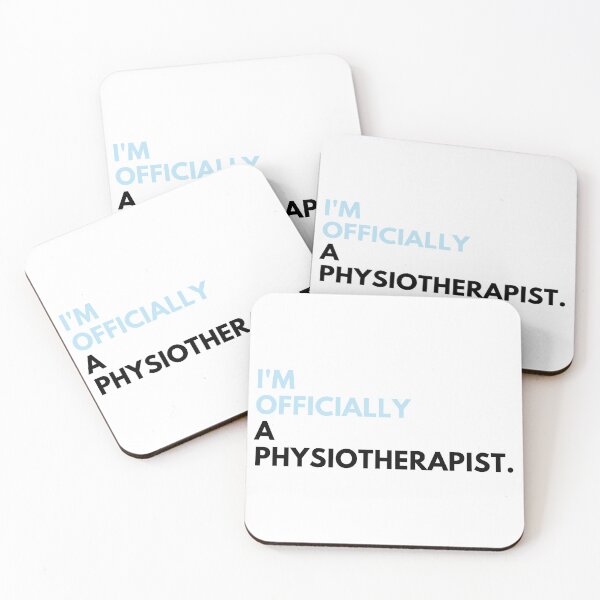 Item preview, I'M OFFICIALLY A PHYSIOTHERAPIST. designed and sold by HRVY  Clarke.