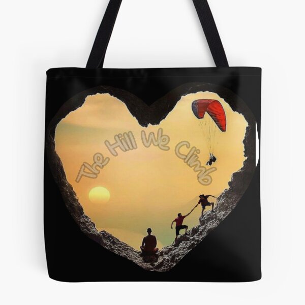 Item preview, The Hill We Climb heart designed and sold by WEShop23.