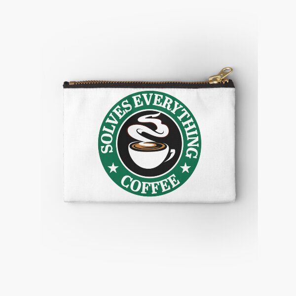 Item preview, Coffee Solves Everything Funny Caffeine Addict Coffee Drinker - It's Coffee Time Tee - Coffe Lover Gift designed and sold by ThirTee.