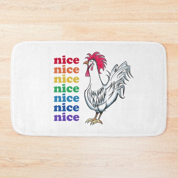 Item preview, Happy Rooster - Nice Cock Rainbow designed and sold by The White Bat.