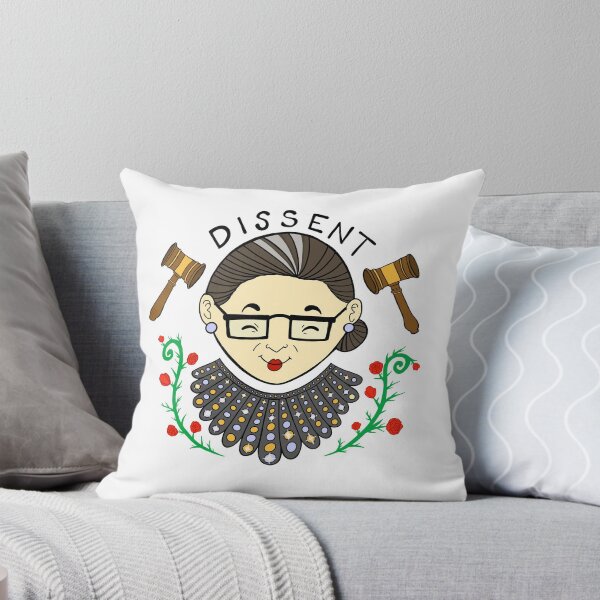 Item preview, RBG - Emblema del collar disidente de Ruth Bader Ginsberg designed and sold by FrancesFoxglove.