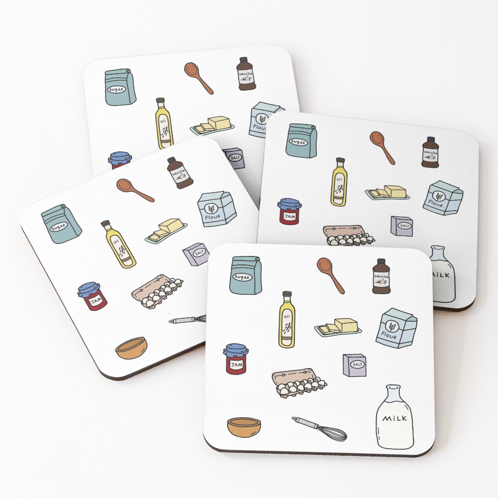 Item preview, Coasters (Set of 4) designed and sold by StickerHome.